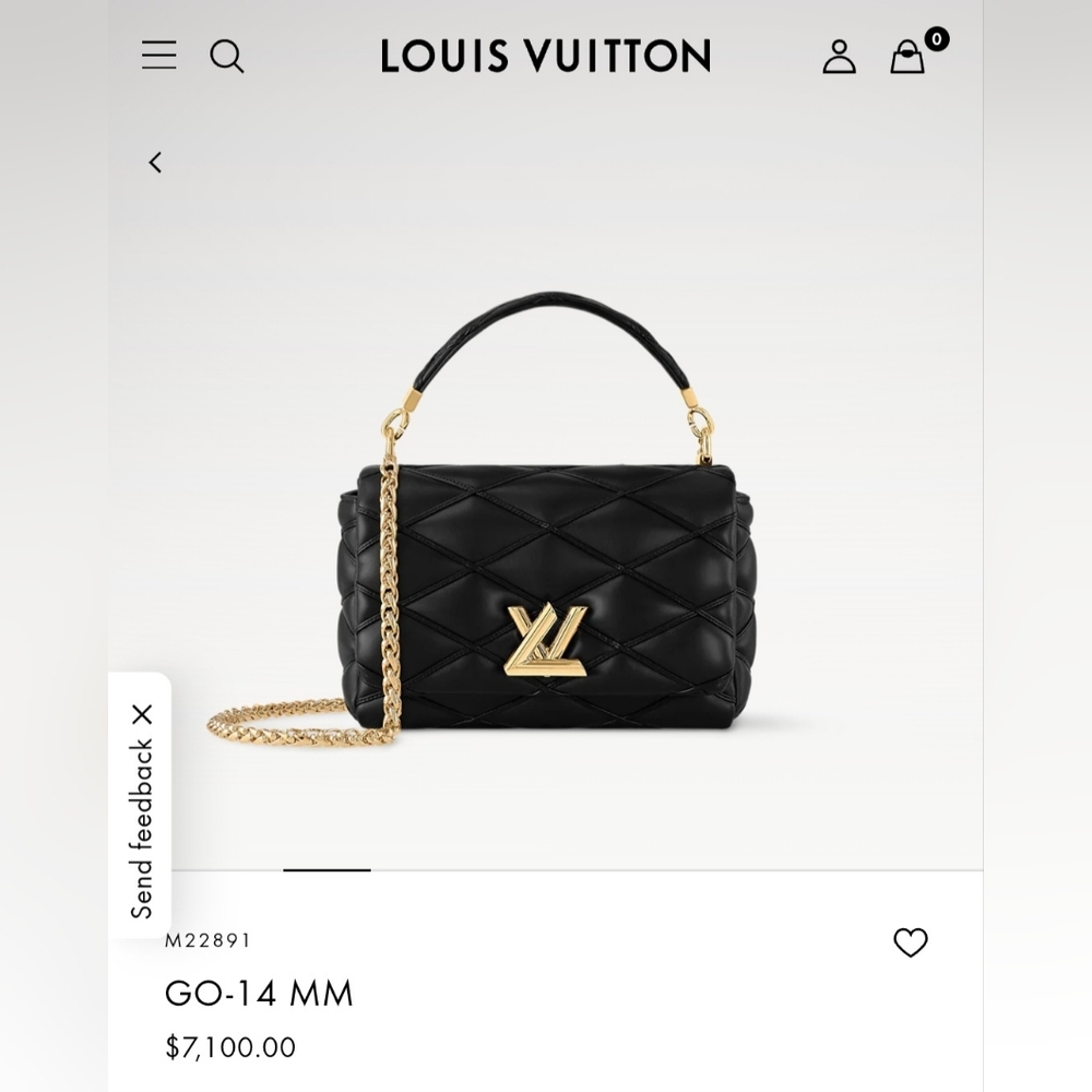 ‼️SOLD‼️🔥RARE🔥Louis Vuitton GO-14 MM Handbag - Picture 11 of 11